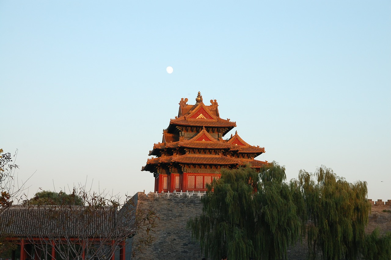 beijing china forbidden city free photo