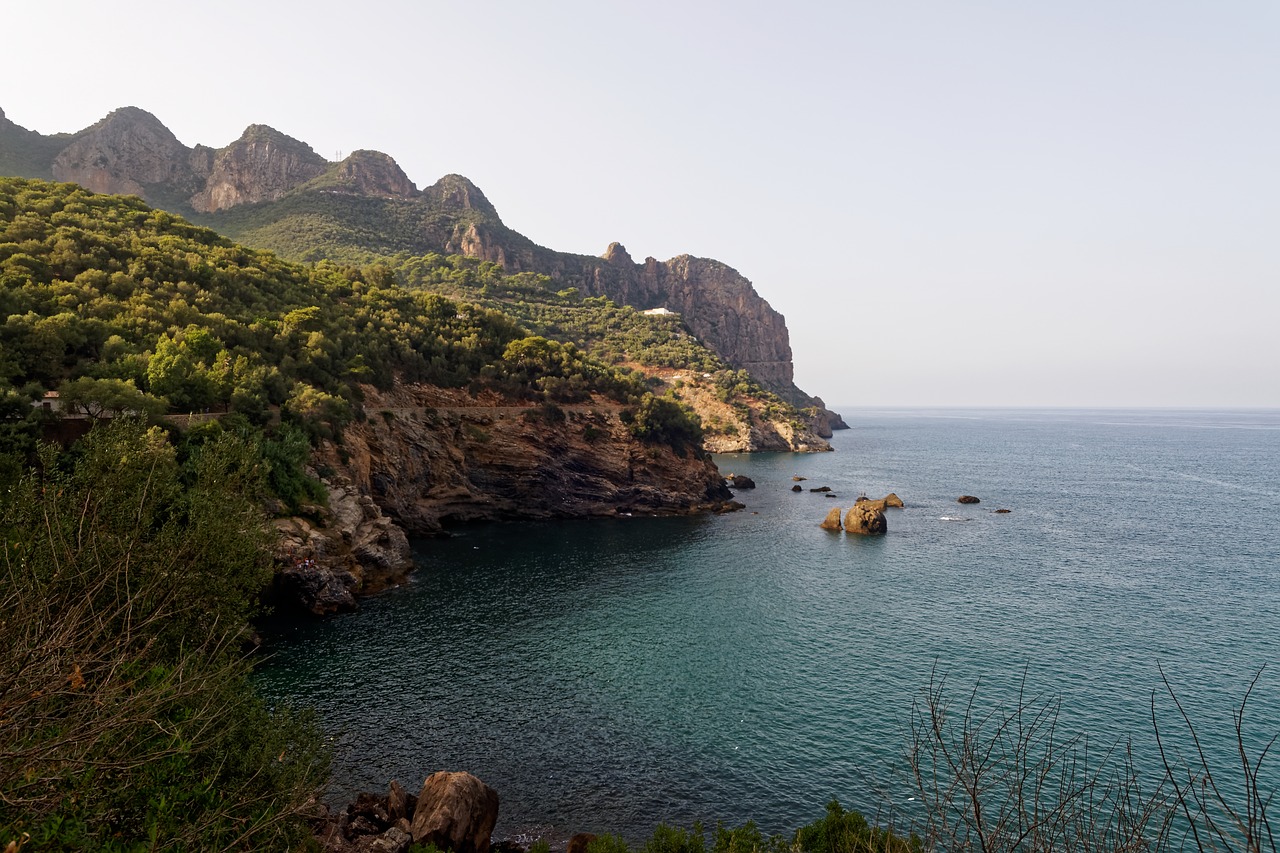 bejaia algeria mediterranean free photo