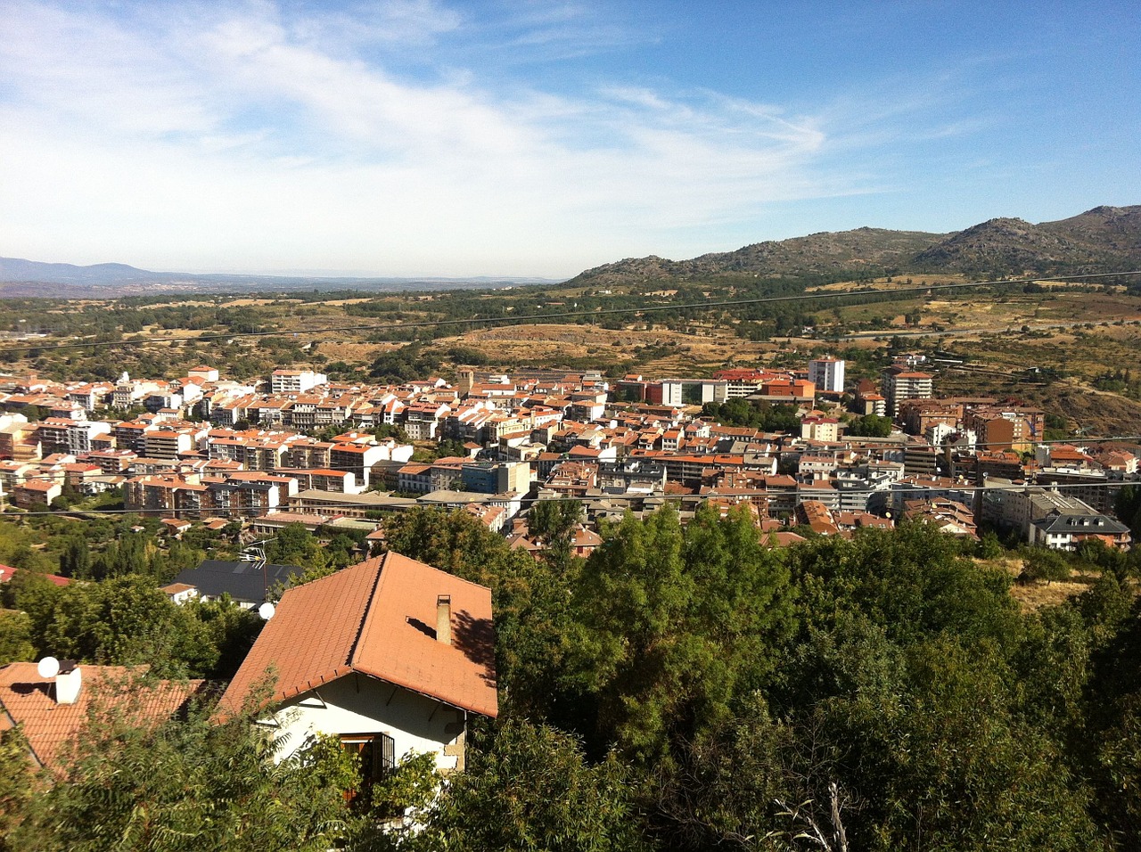 béjar city landscape free photo