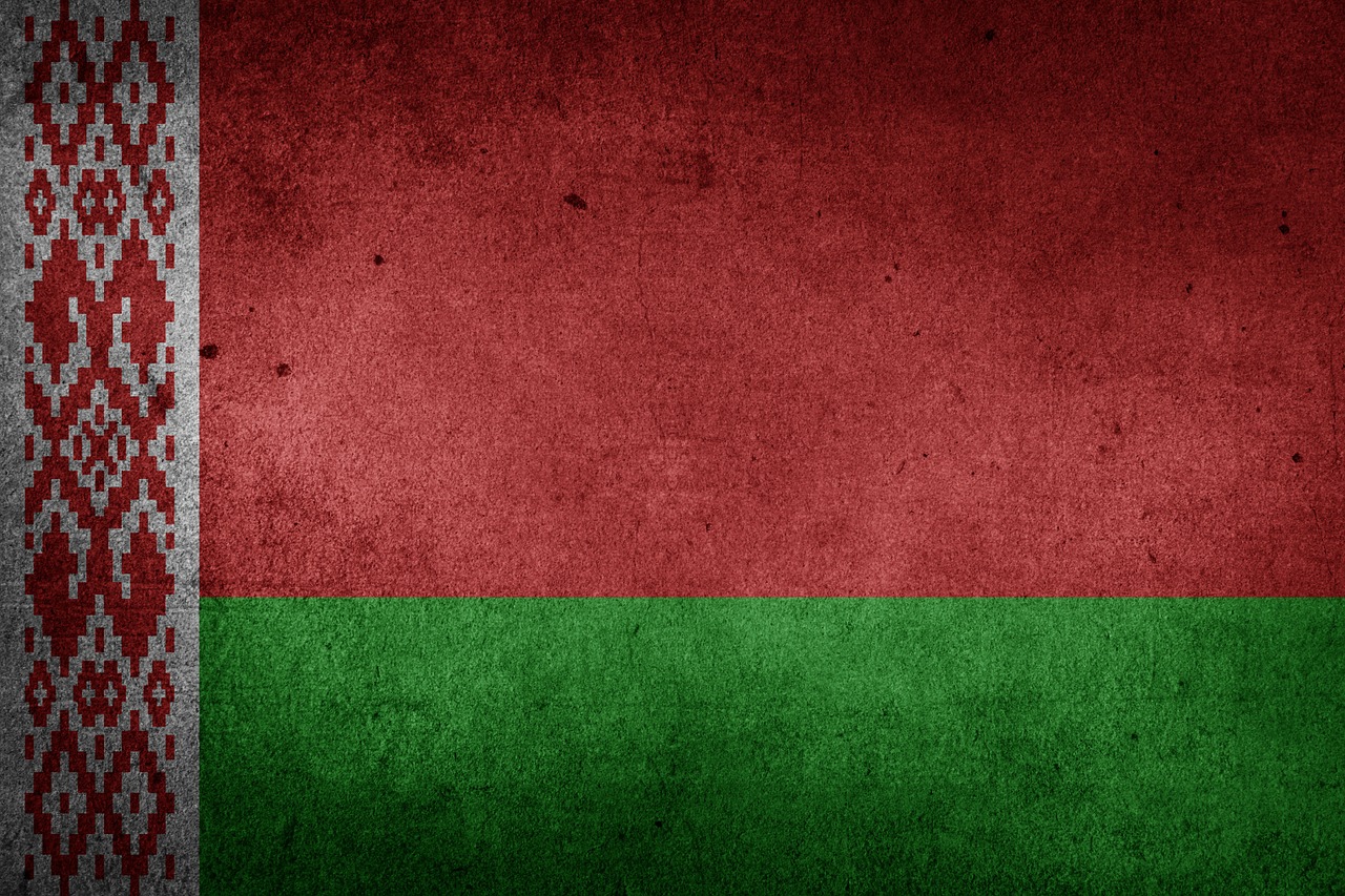 belarus flag grunge free photo