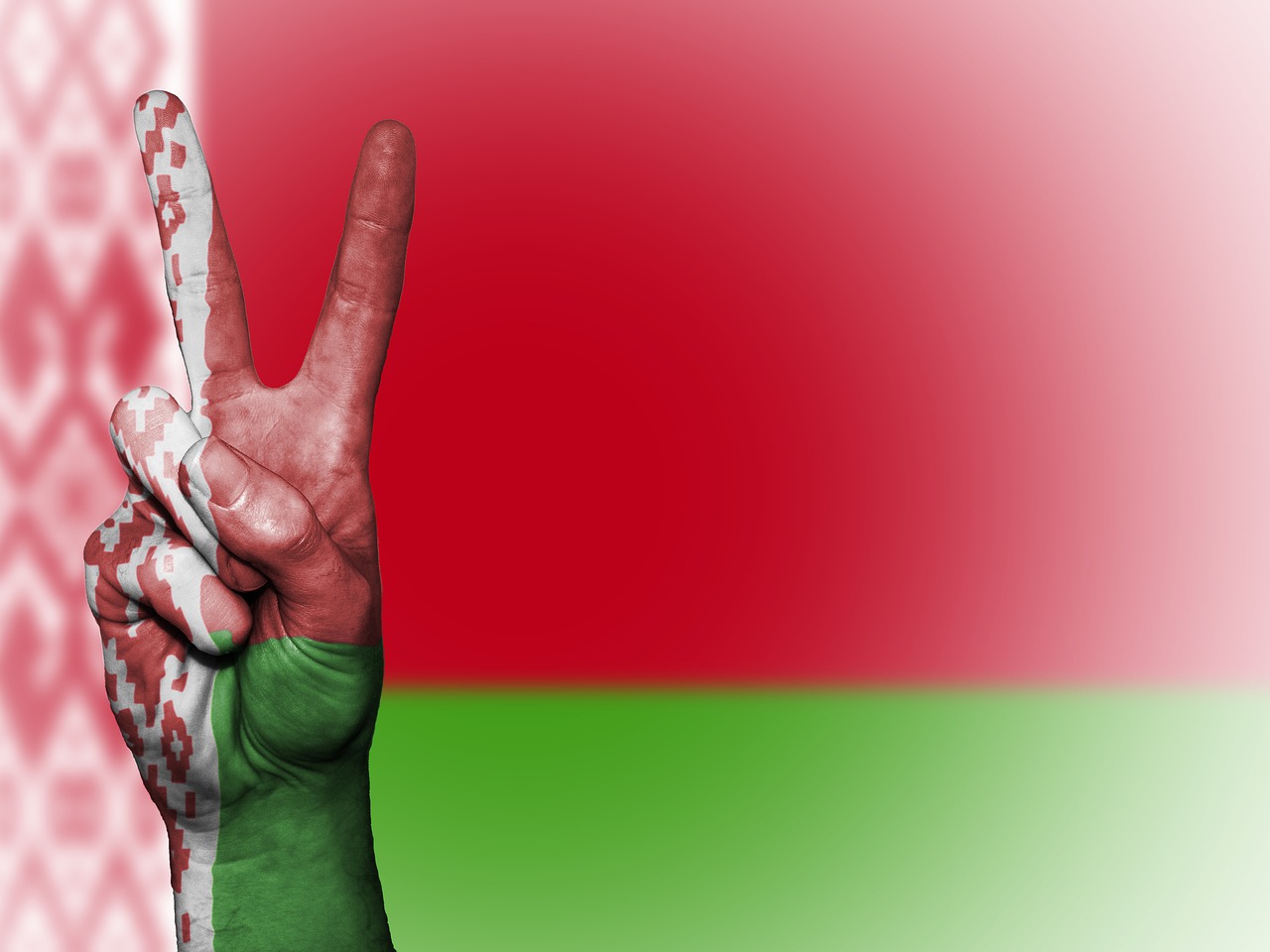 belarus flag peace free photo