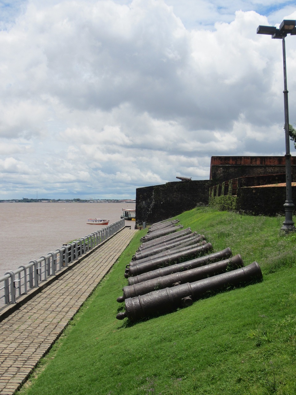 belem brazil old harbour fort free photo