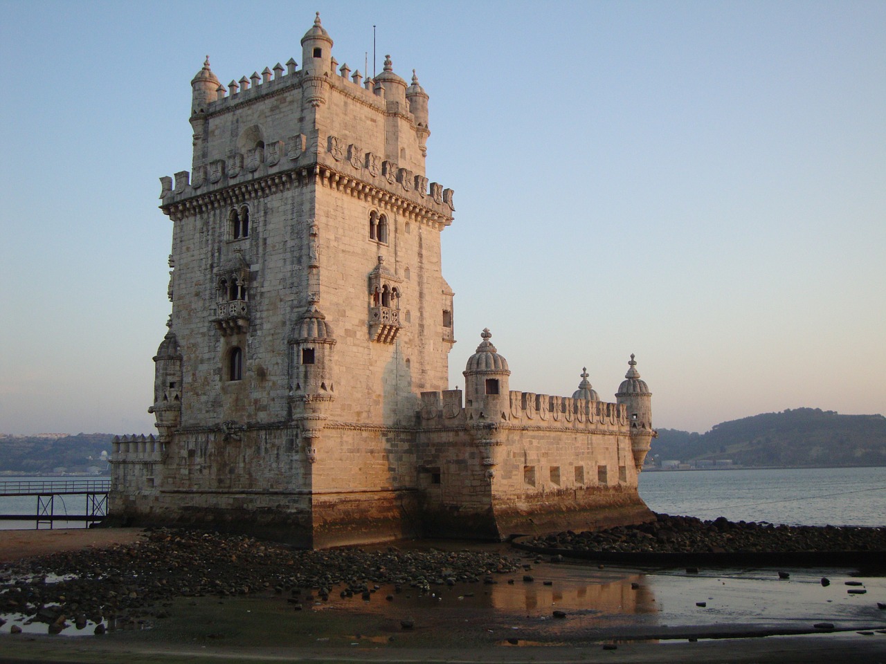 belém tower lisbon tower free photo