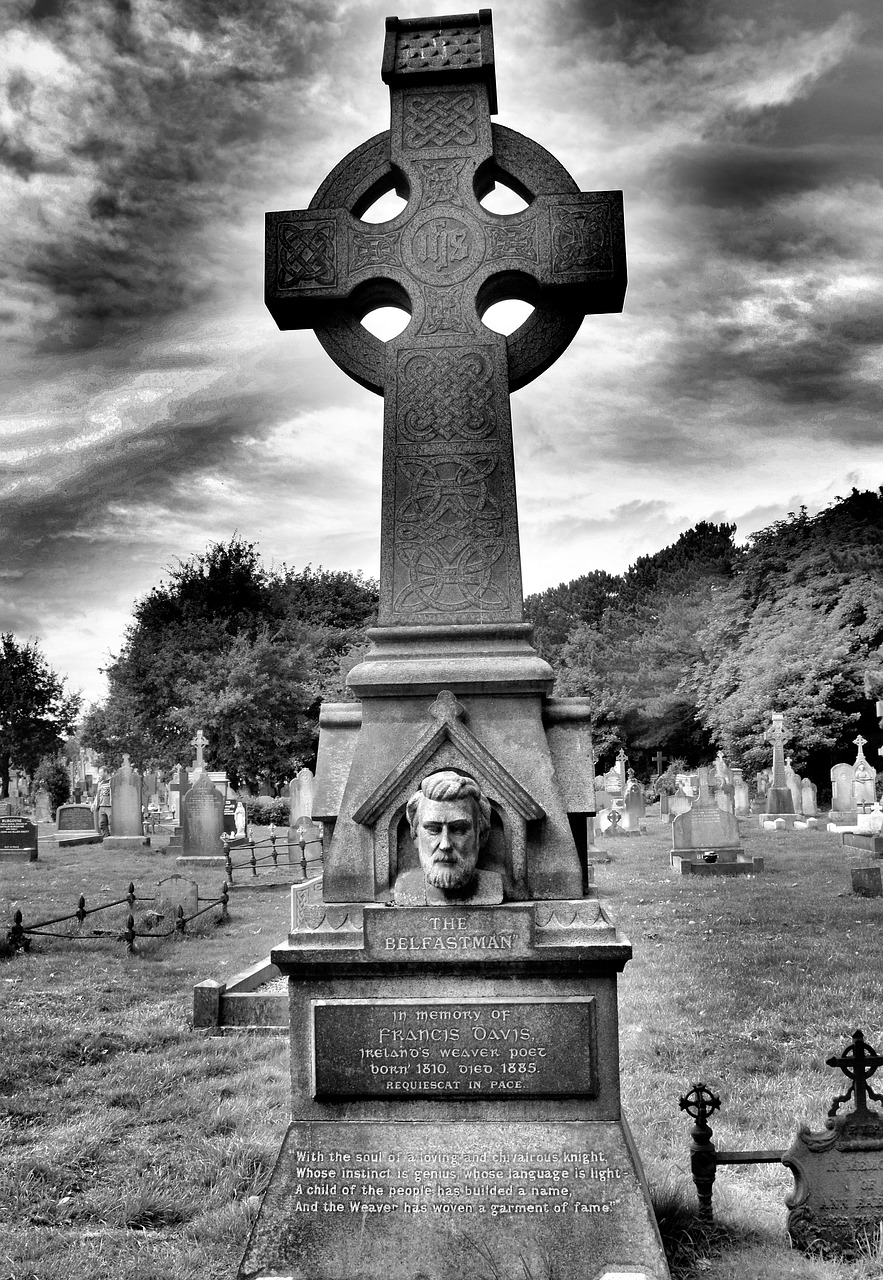 belfastman grave graveyard free photo