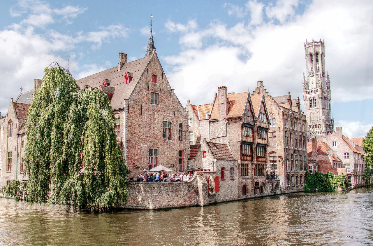 belfry tower bruges free photo