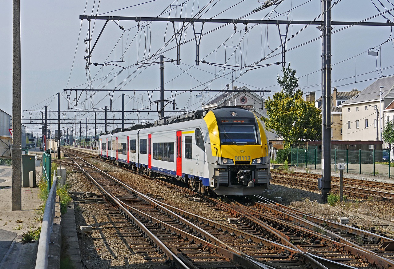 belgian state railways electrical multiple unit regional traffic free photo