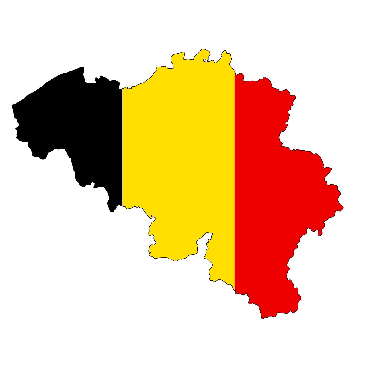 belgium map flag free photo