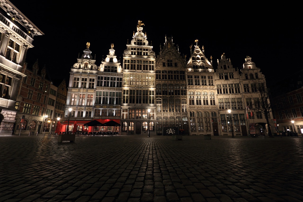 belgium antwerp square free photo