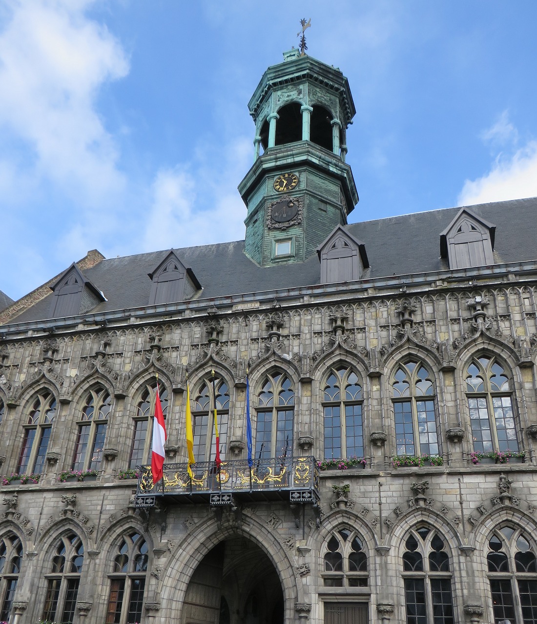 belgium mons city ​​hall free photo