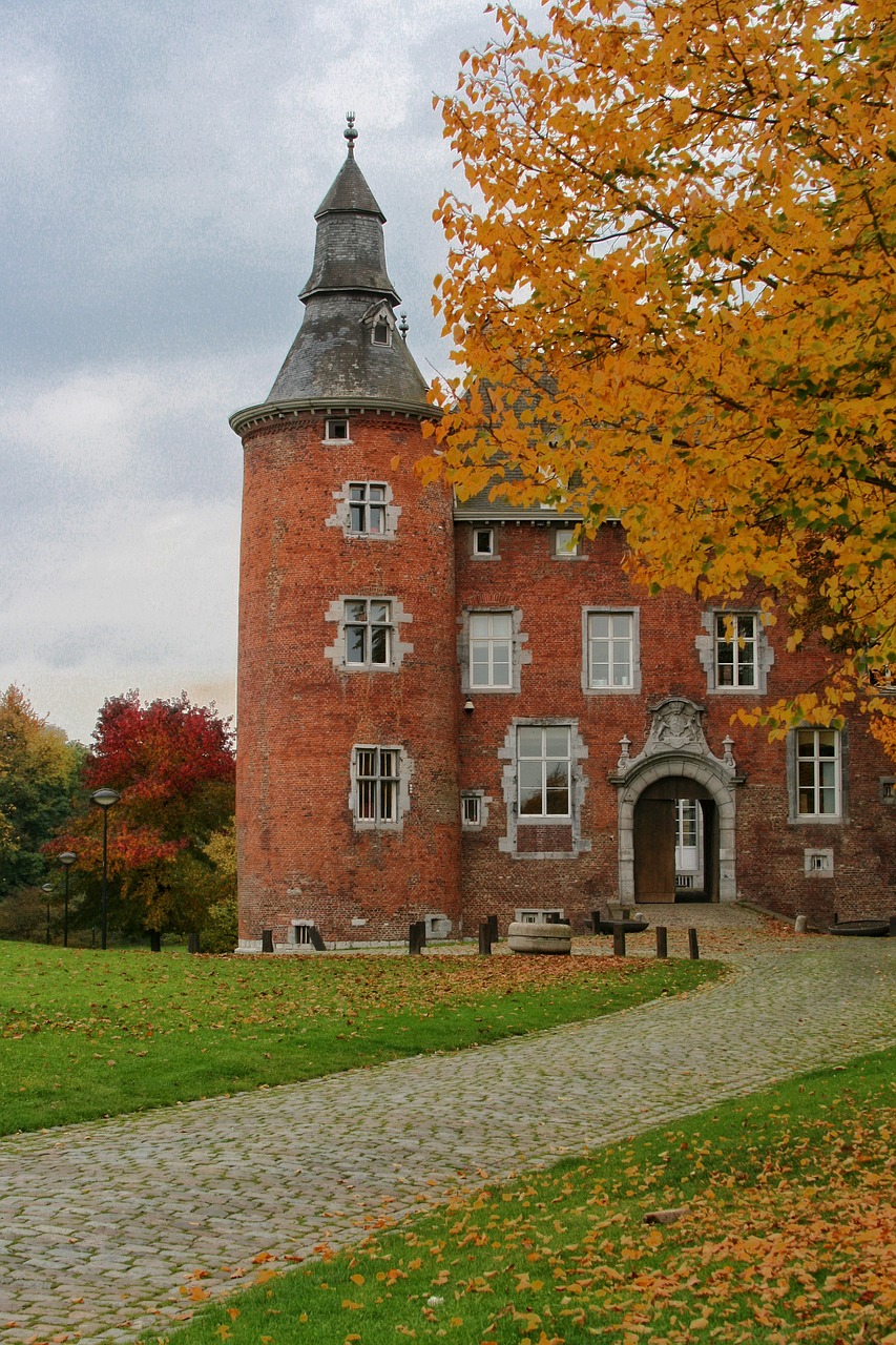 belgium charleroi castle free photo