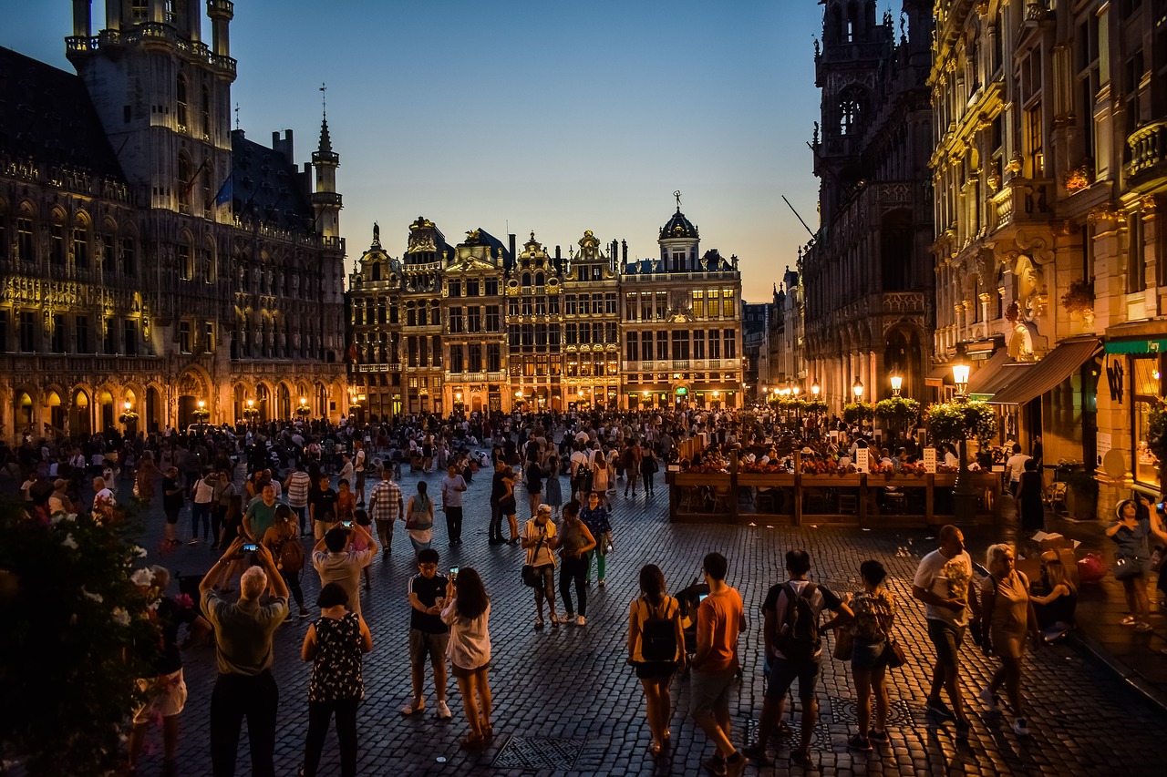 belgium  brussels  grand place free photo