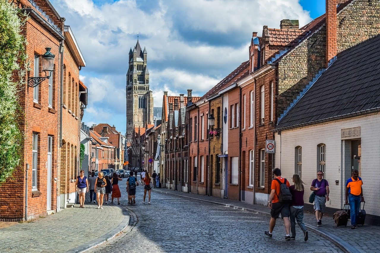 belgium  brugge  architecture free photo