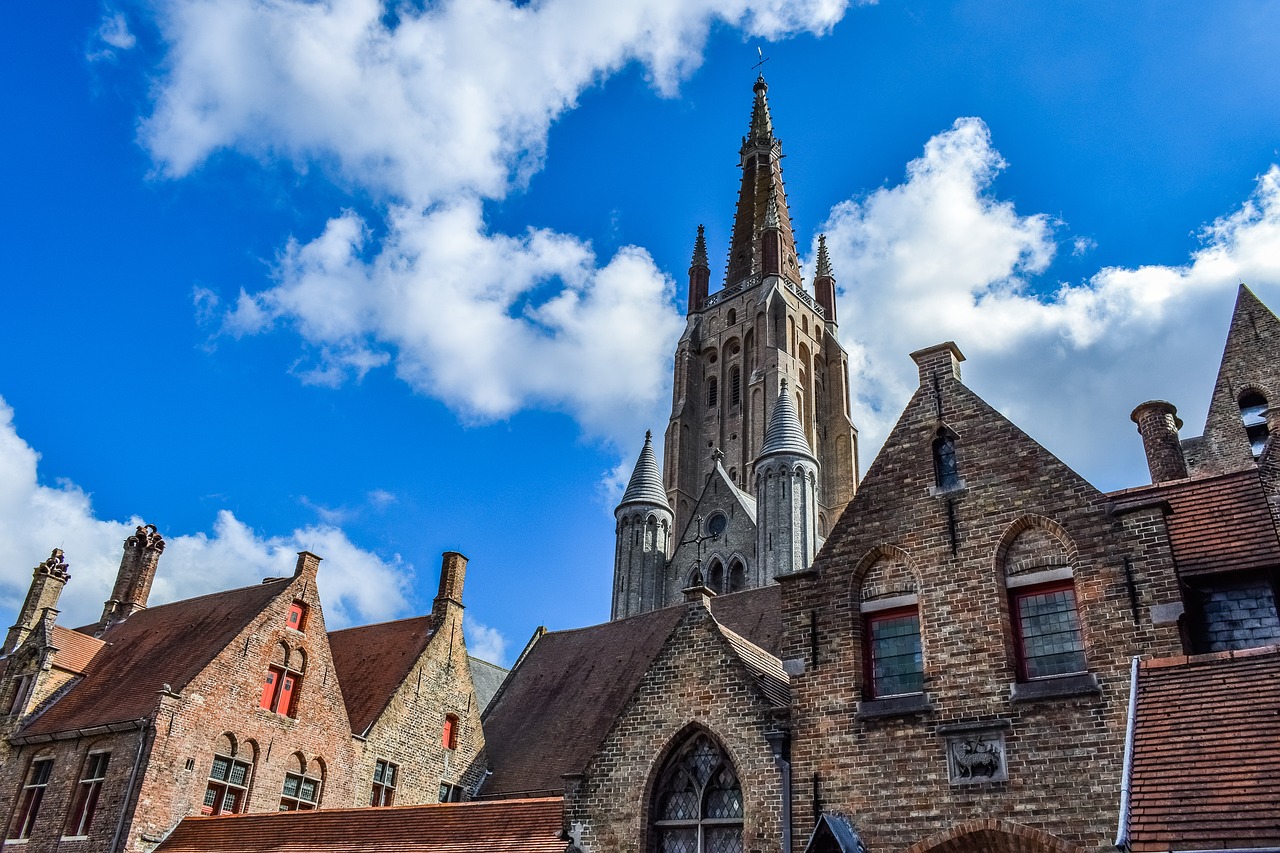 belgium  brugge  architecture free photo