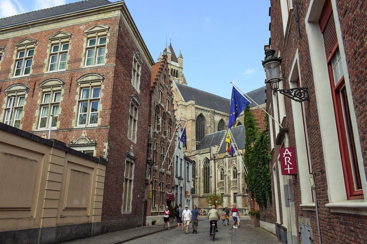 belgium  brugge  street free photo