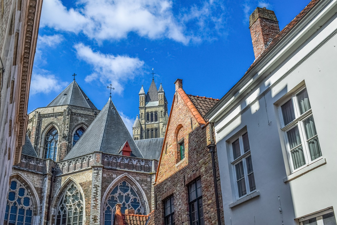 belgium  brugge  architecture free photo