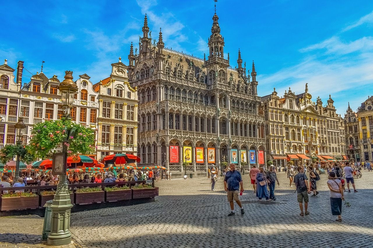belgium  brussels  grand place free photo