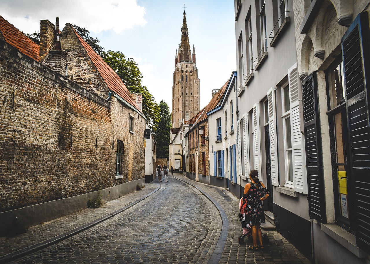 belgium  brugge  architecture free photo