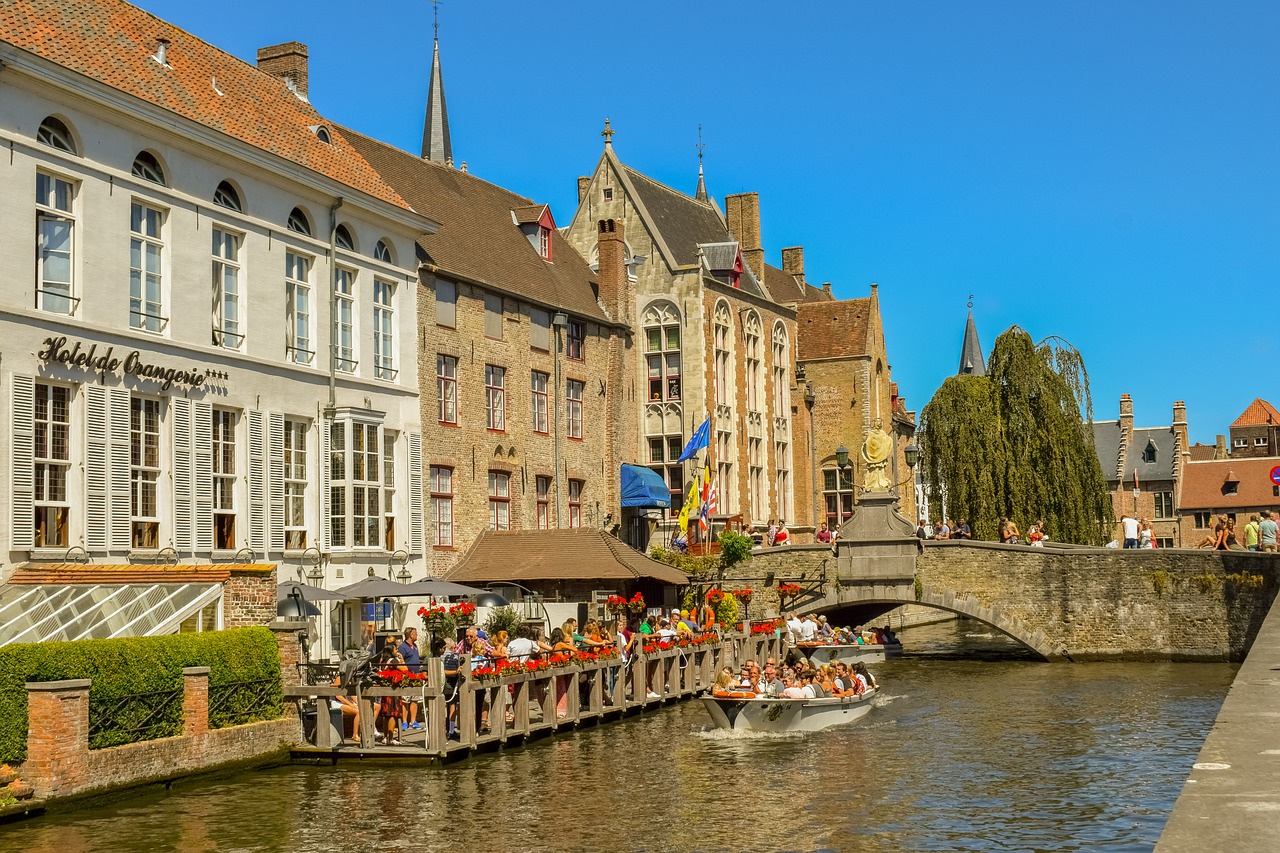 belgium  brugge  canal free photo