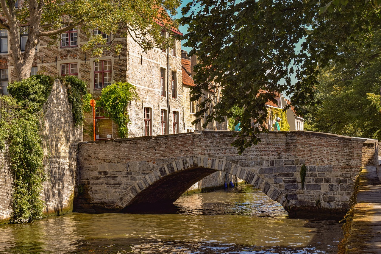 belgium  brugge  canal free photo