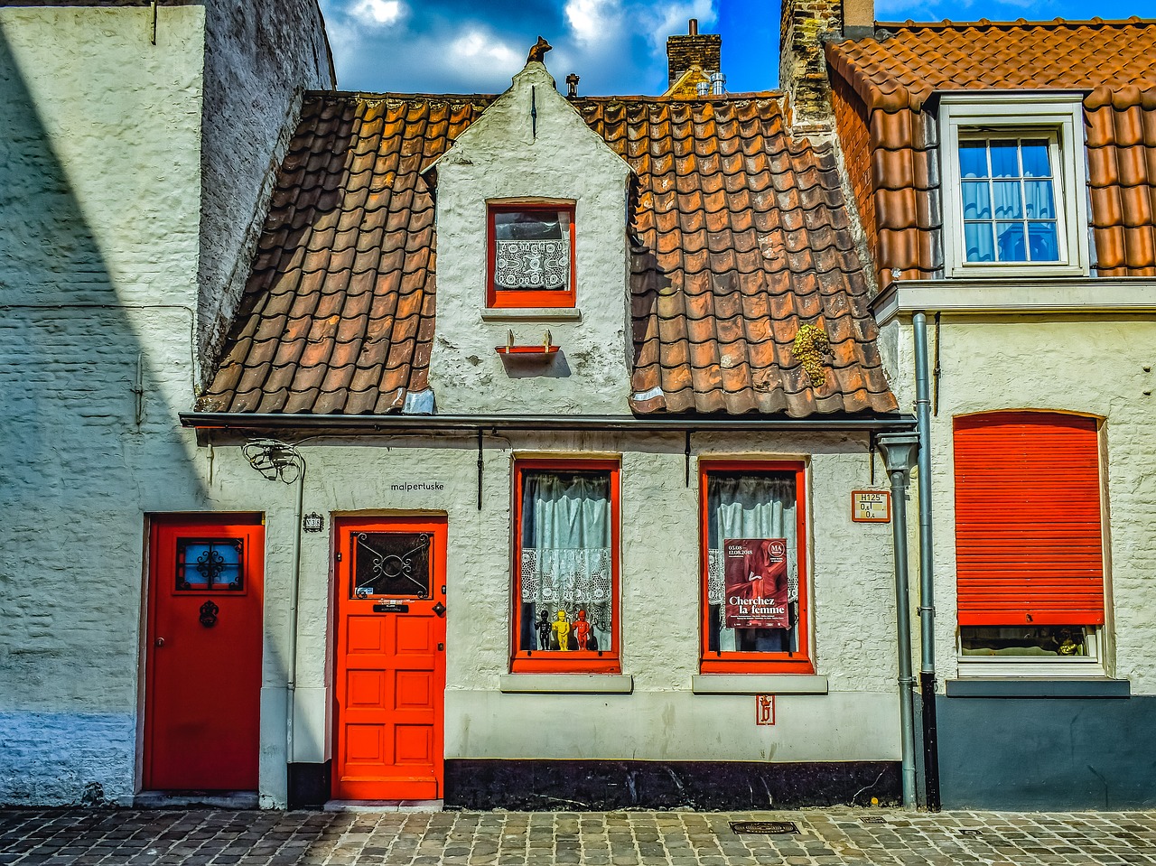 belgium  brugge  architecture free photo