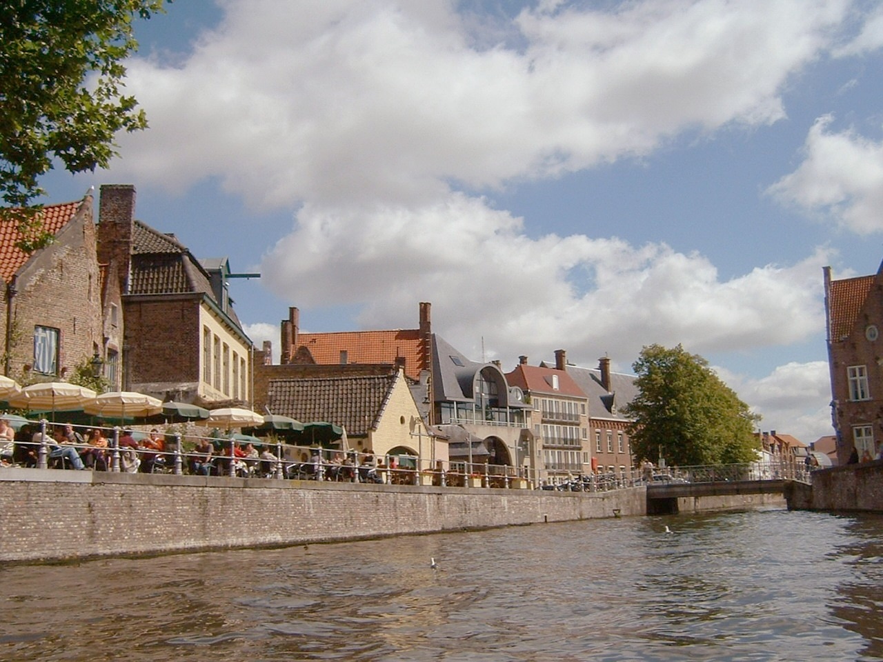 belgium city river free photo