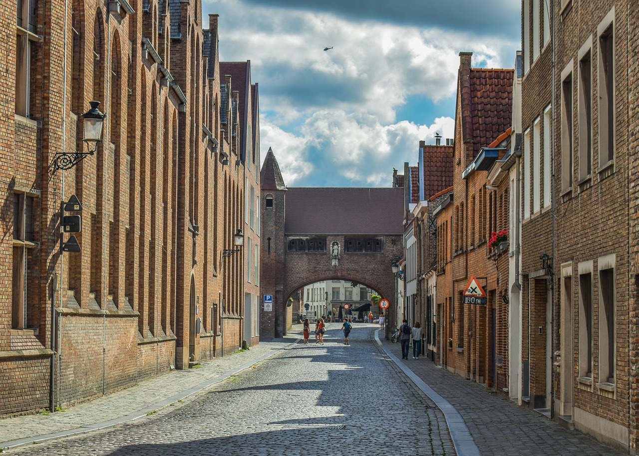 belgium  brugge  street free photo