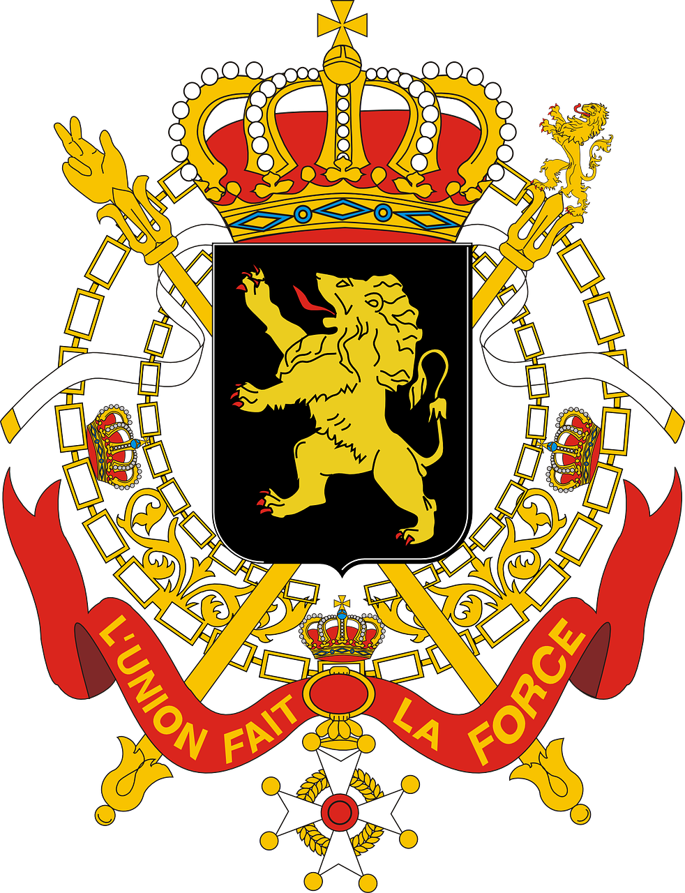 belgium coat of arms government free photo