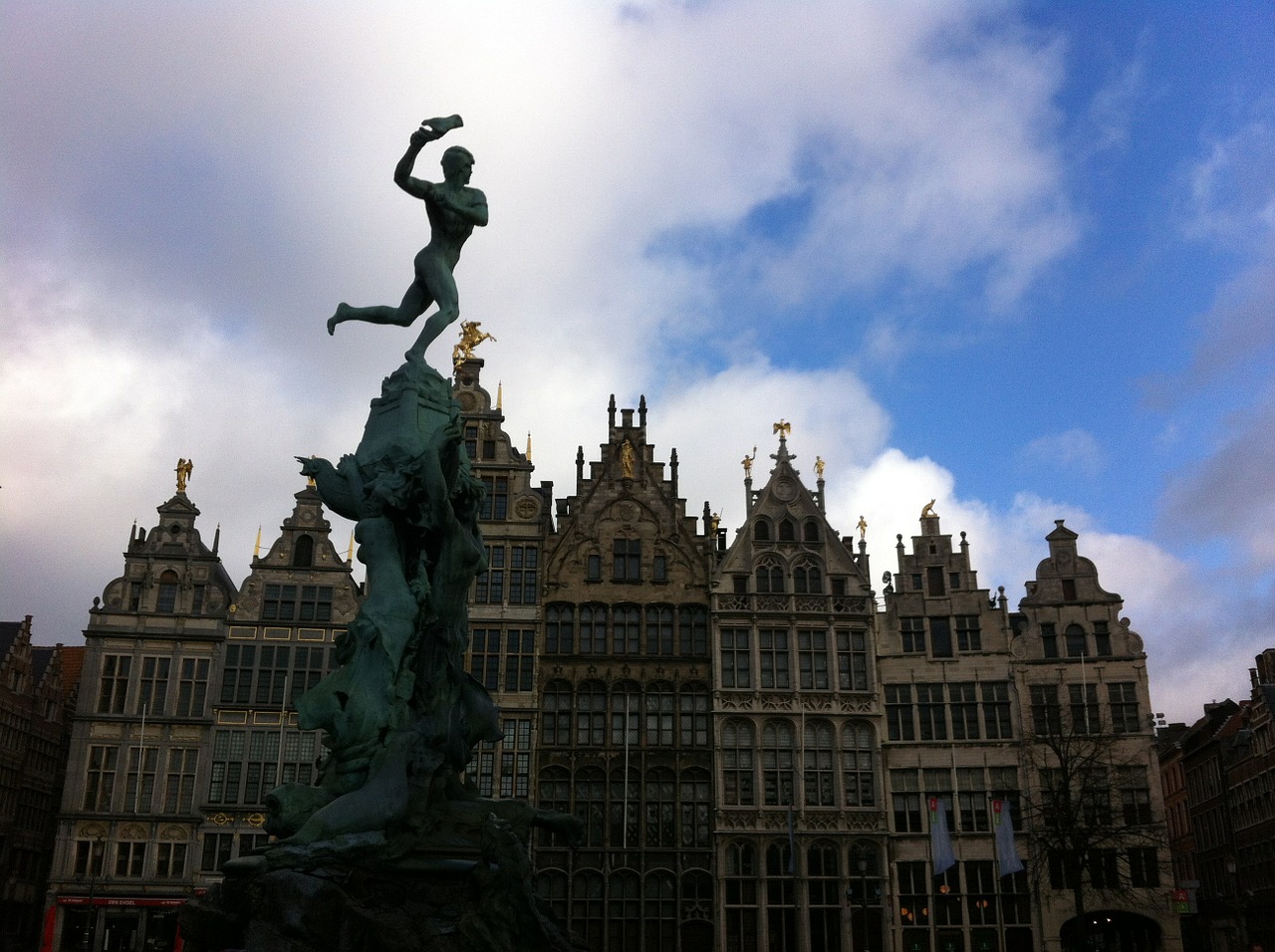 belgium antwerp sculpture free photo