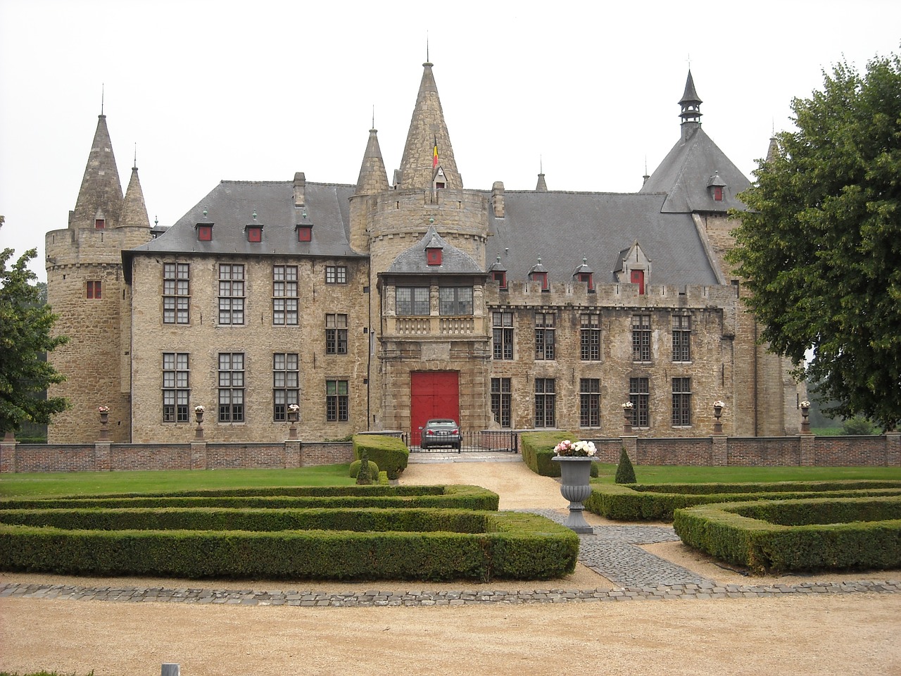 belgium laarne castle free photo