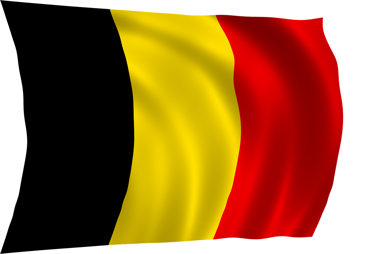 belgium flag flag belgium free photo
