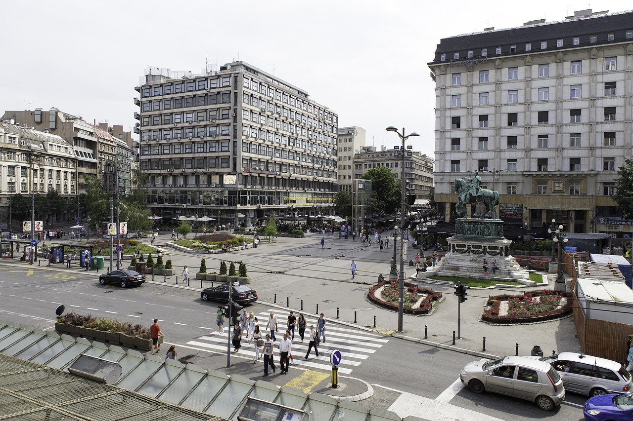 belgrade serbia republic square free photo