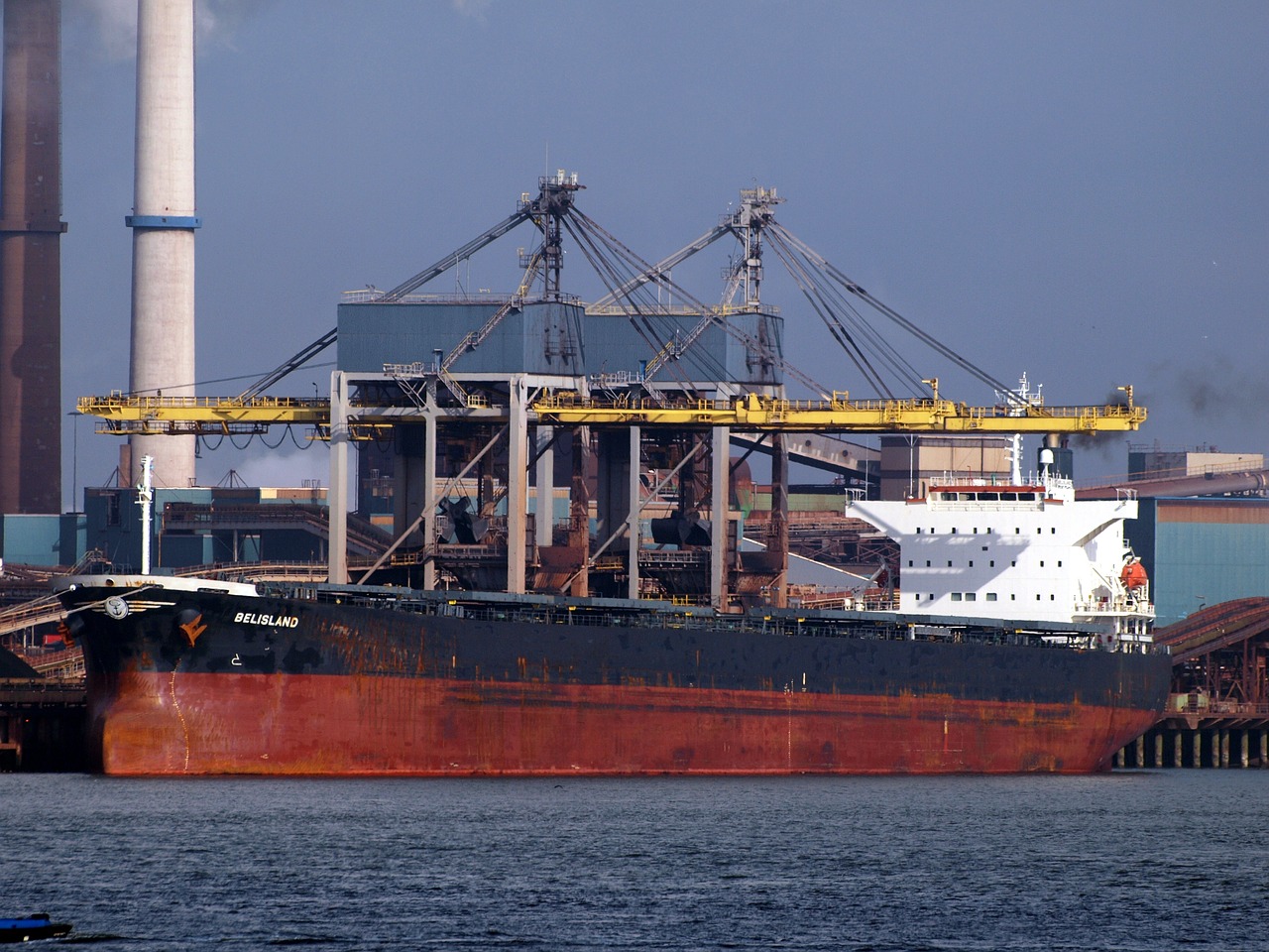 belisland ship port free photo