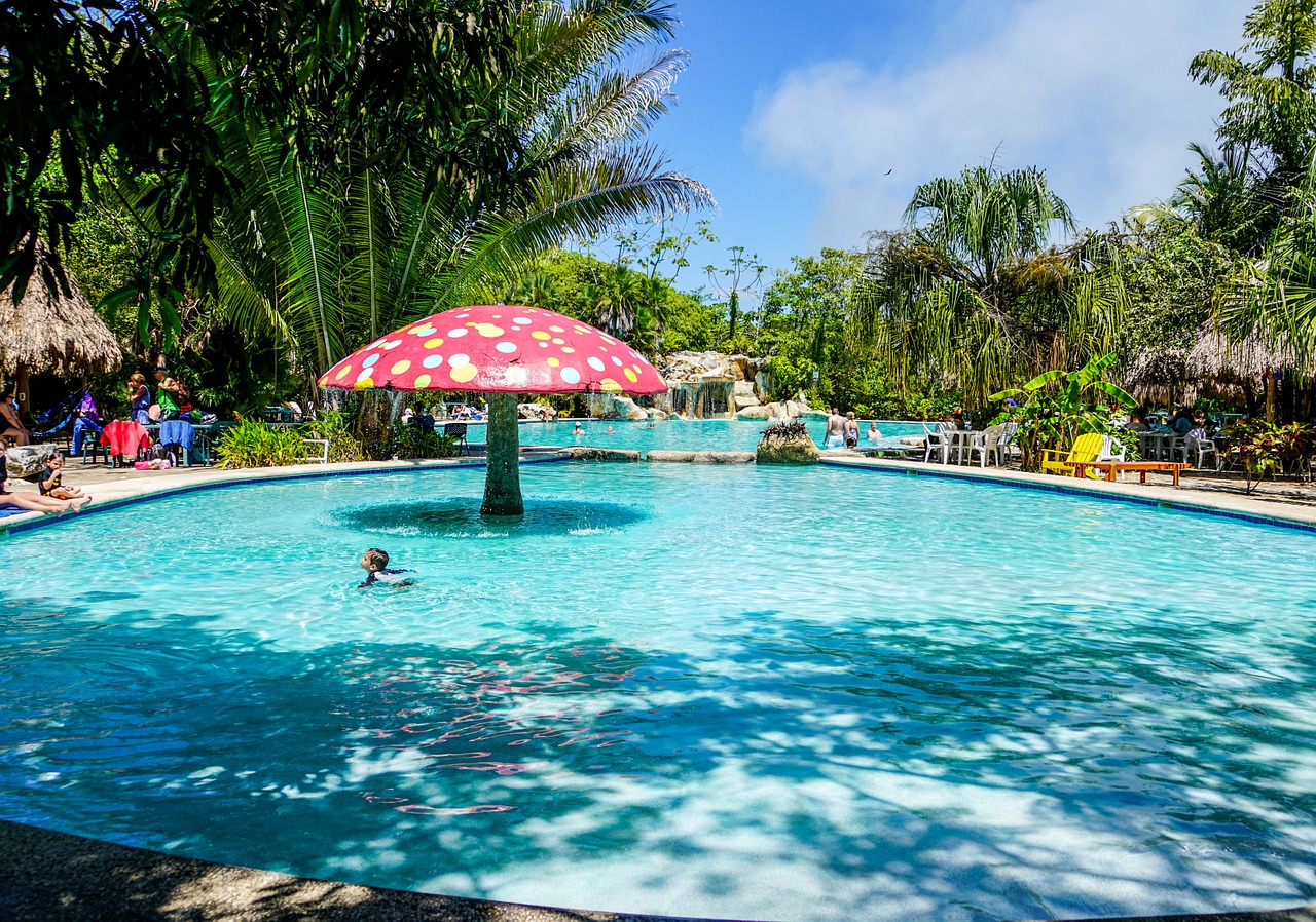 belize bacab jungle park pool free photo