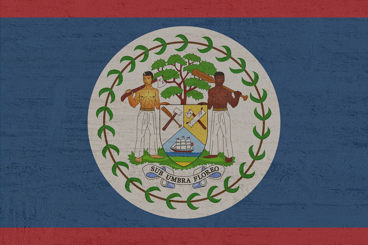 belize flag free pictures free photo