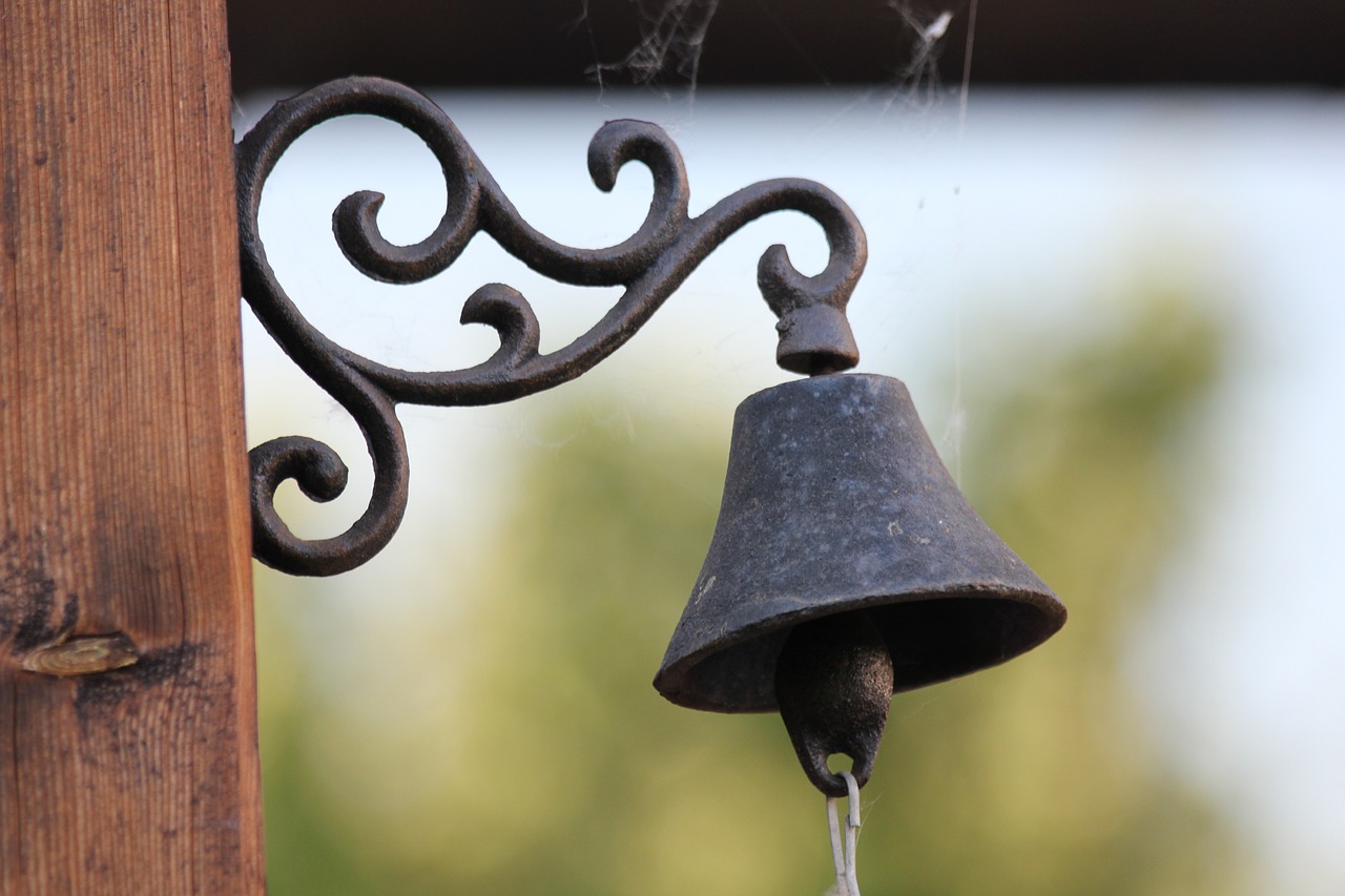 bell metal iron free photo