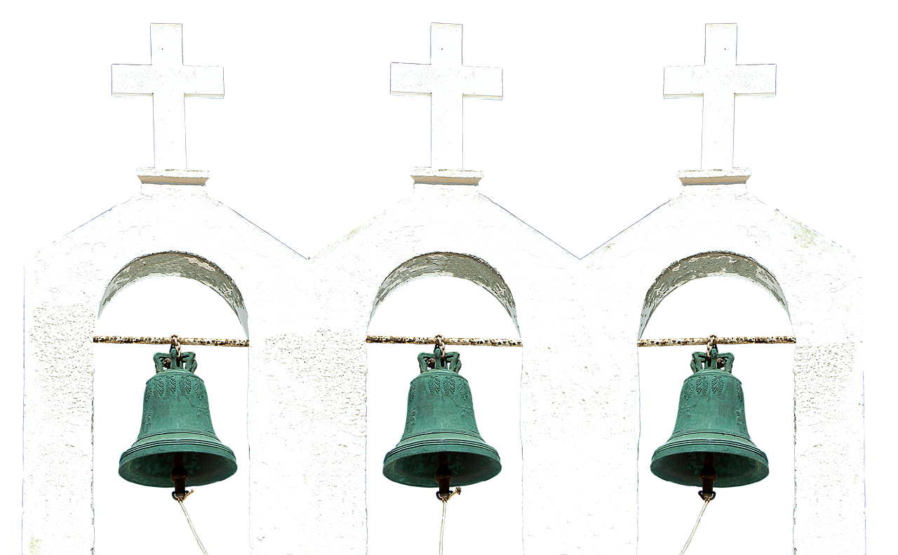 bell steeple cross free photo