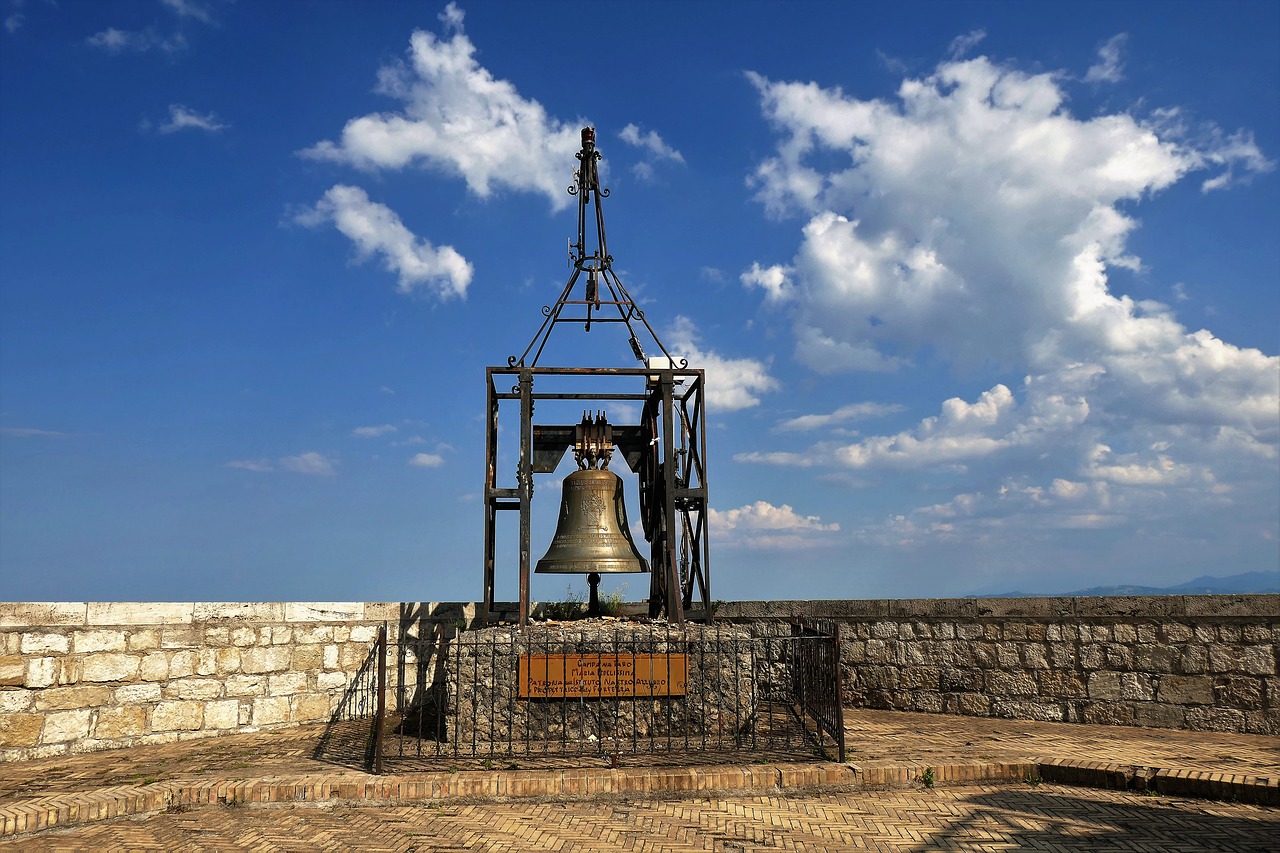 bell bell tower bronze bell free photo