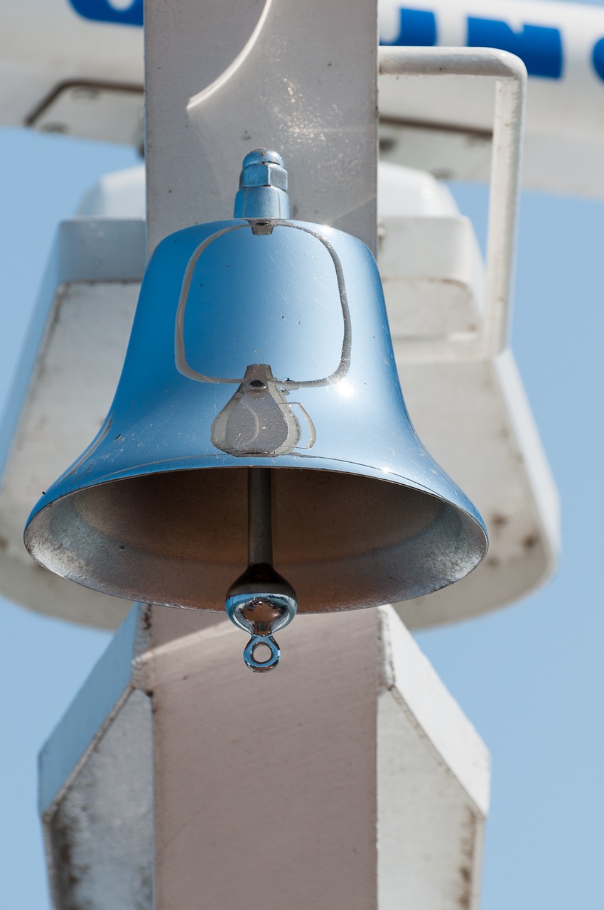 bell reflection boat free photo