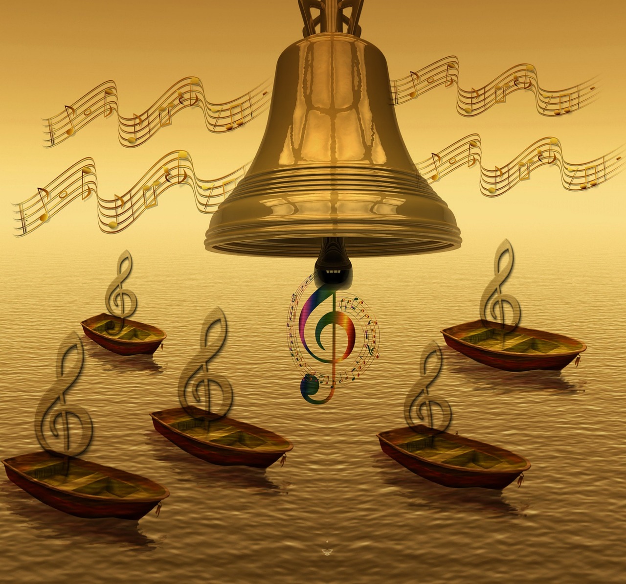 bell  music  note free photo