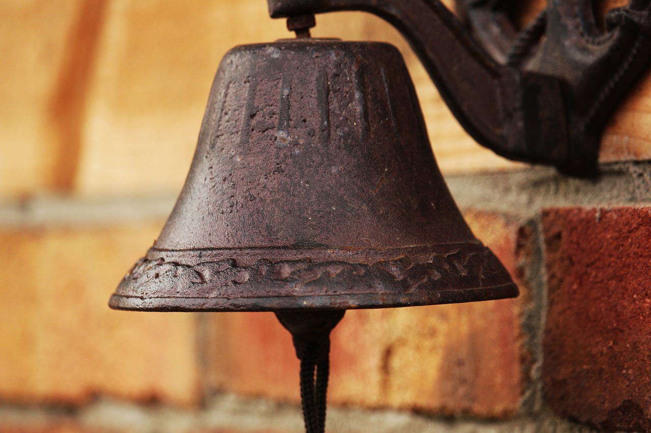bell  garden bells  clinker free photo