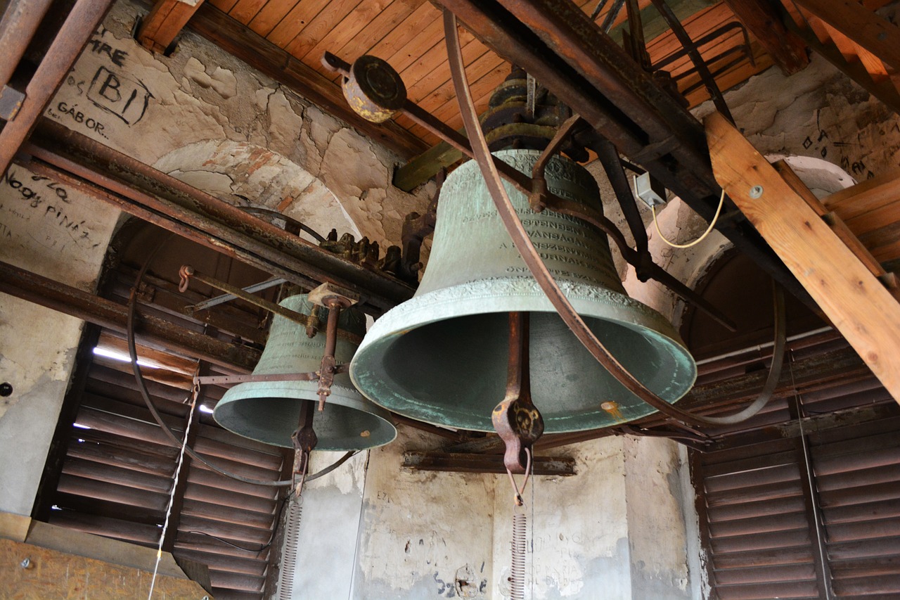 bell church monument free photo