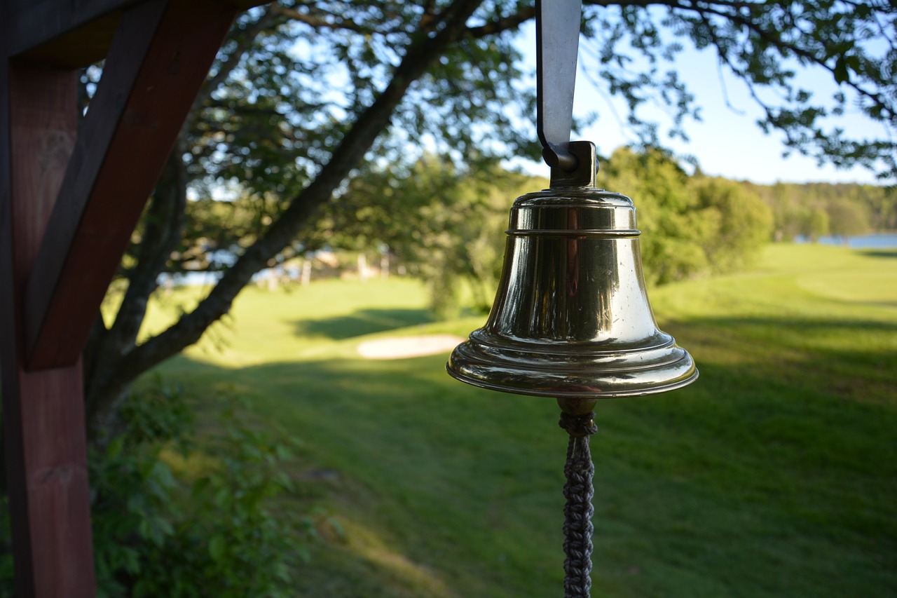 bell chime golf free photo