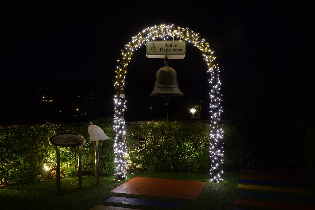 bell of happiness mt faber singapore free photo