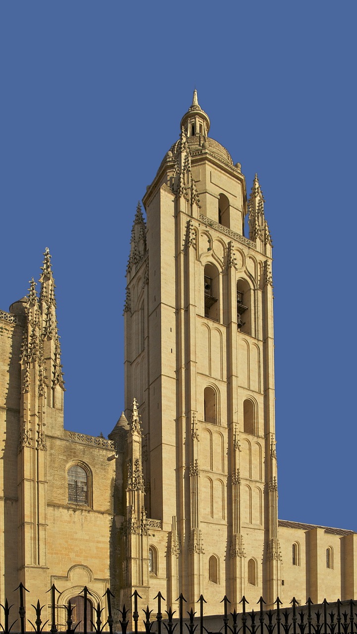 bell tower segovia cathedral free photo
