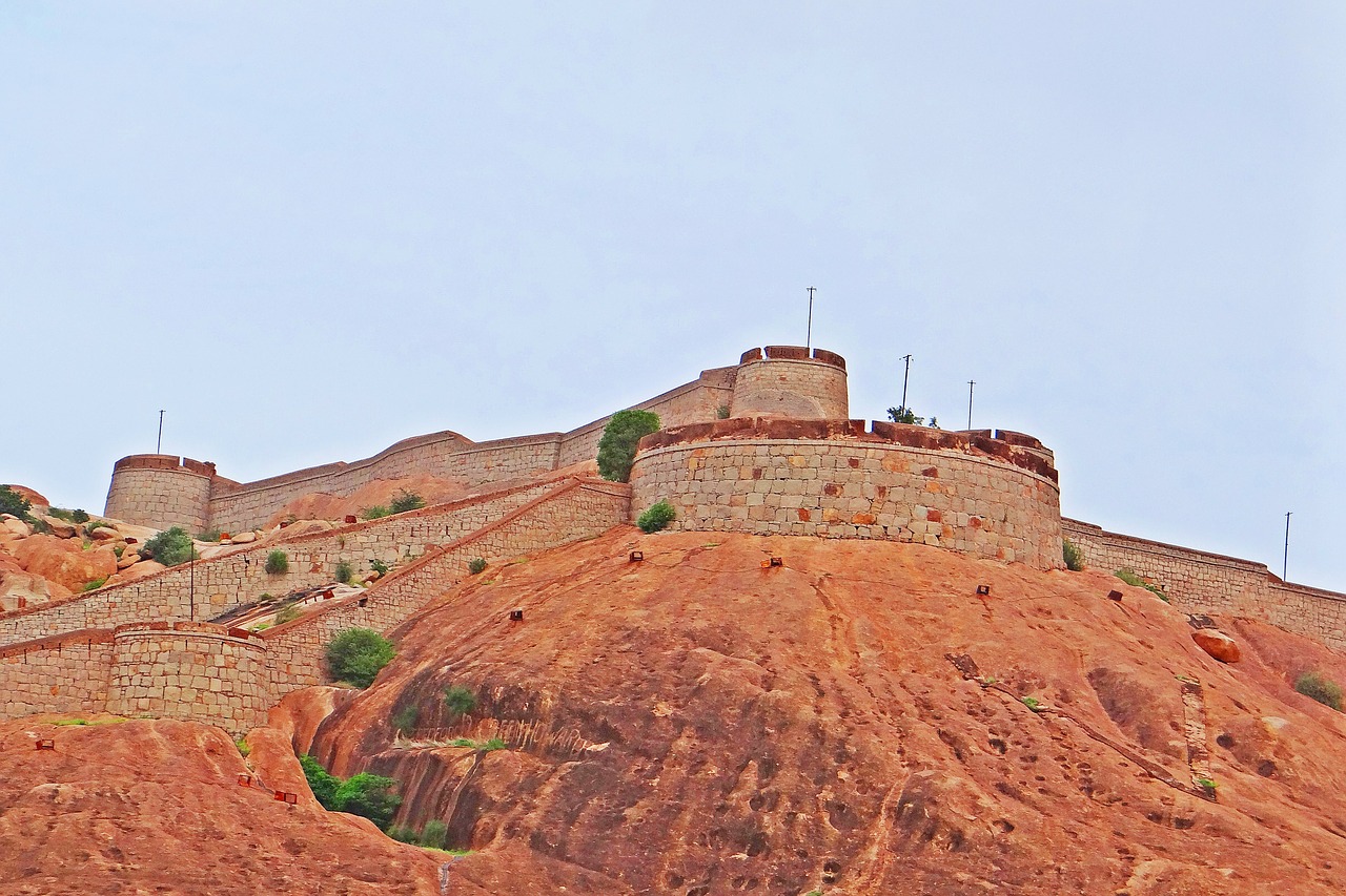 bellary fort india karnataka free photo