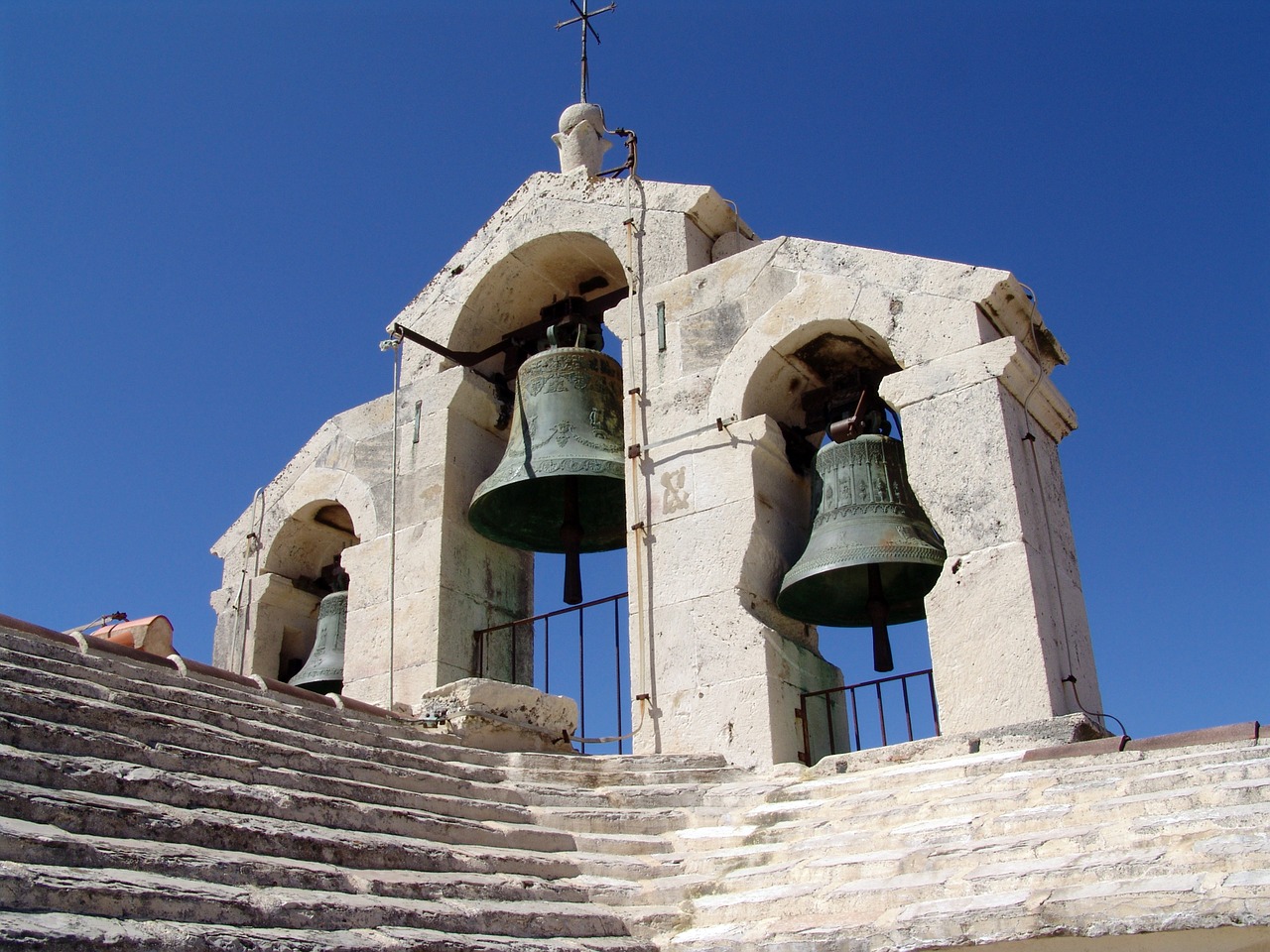 bells bell tower fortress church free photo