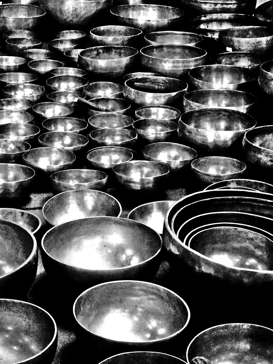 bells bronze tibetan free photo