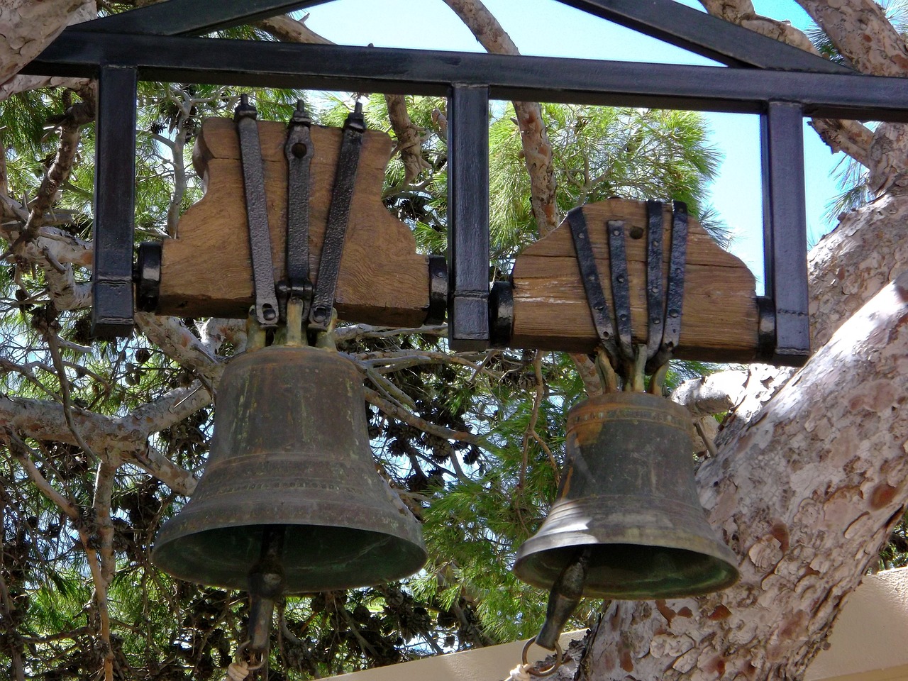 bells nature church free photo