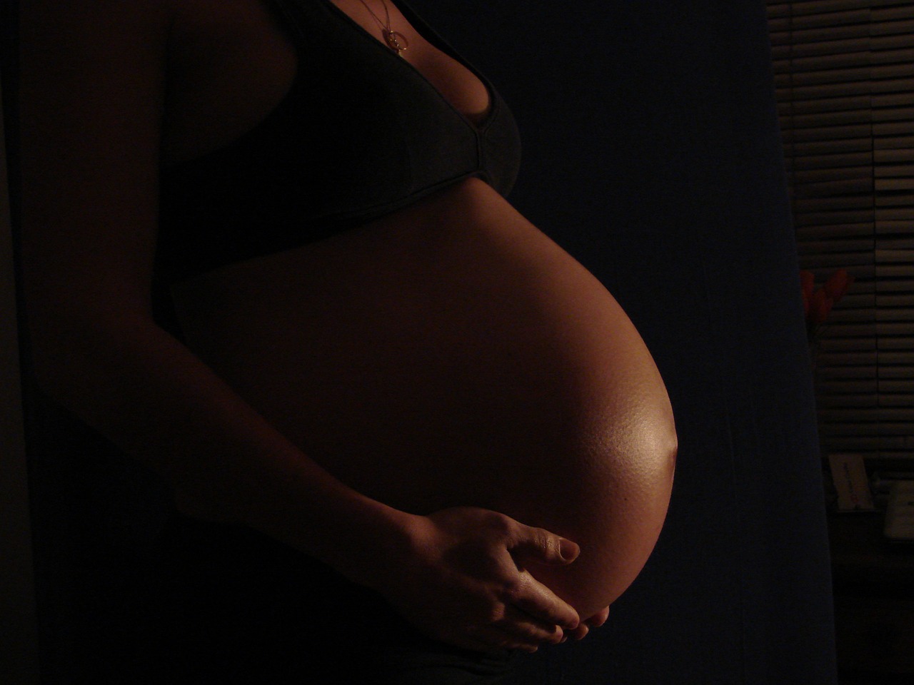 belly pregnancy black free photo