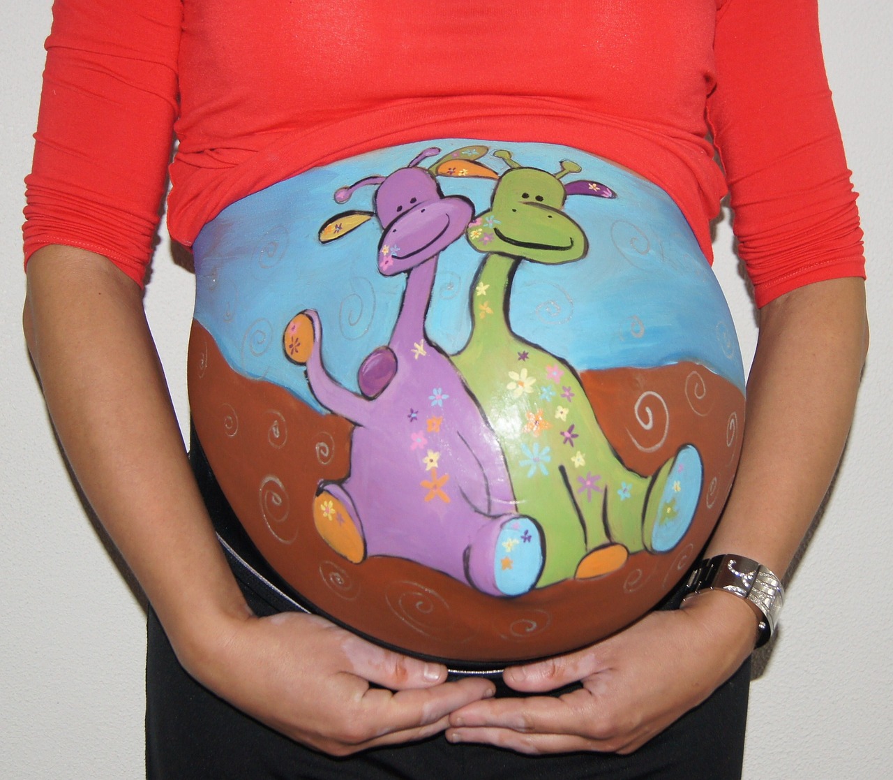 bellypaint belly belly painting free photo